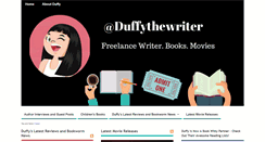 Desktop Screenshot of duffythewriterblog.com